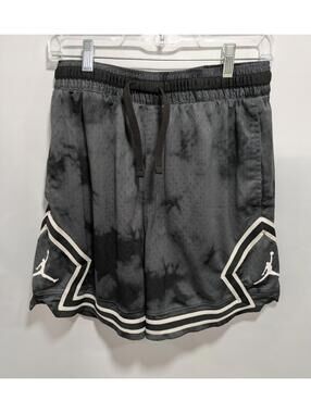 Mens Nike Jordan Sport Dri-FIT Breakfast Club AOP Diamond Black Shorts Size M